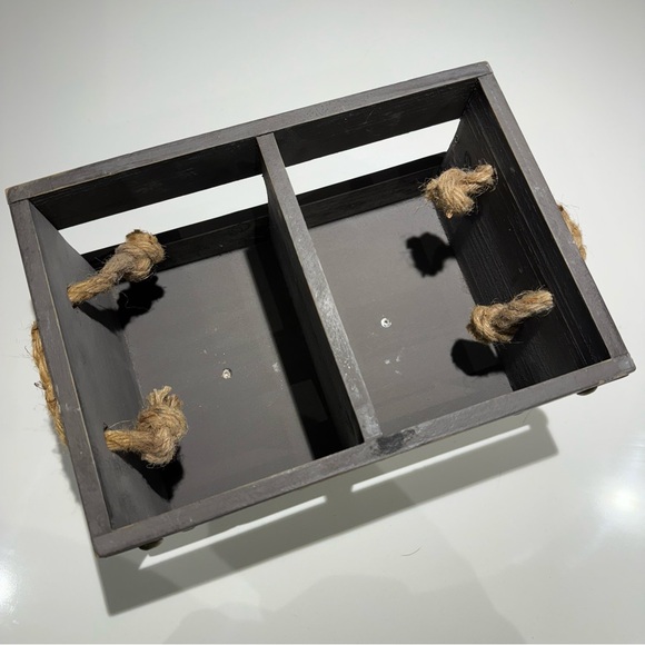 ๐๏ธ4 for 20$ / Rustic Wood Box / Grey - Picture 4 of 14